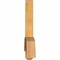 Ekena Millwork Bellingham Rough Sawn Timber Gable Bracket, Western Red Cedar, 96"W x 28"H x 4"D x 6"F, 7/12 Pitch GBW096X28X0406BEL00RWR - alternate 3